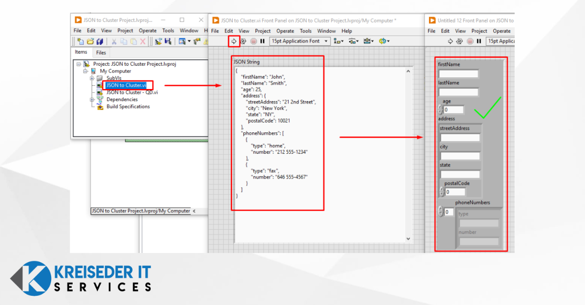 LabVIEW Quick Drop – JSON to Cluster