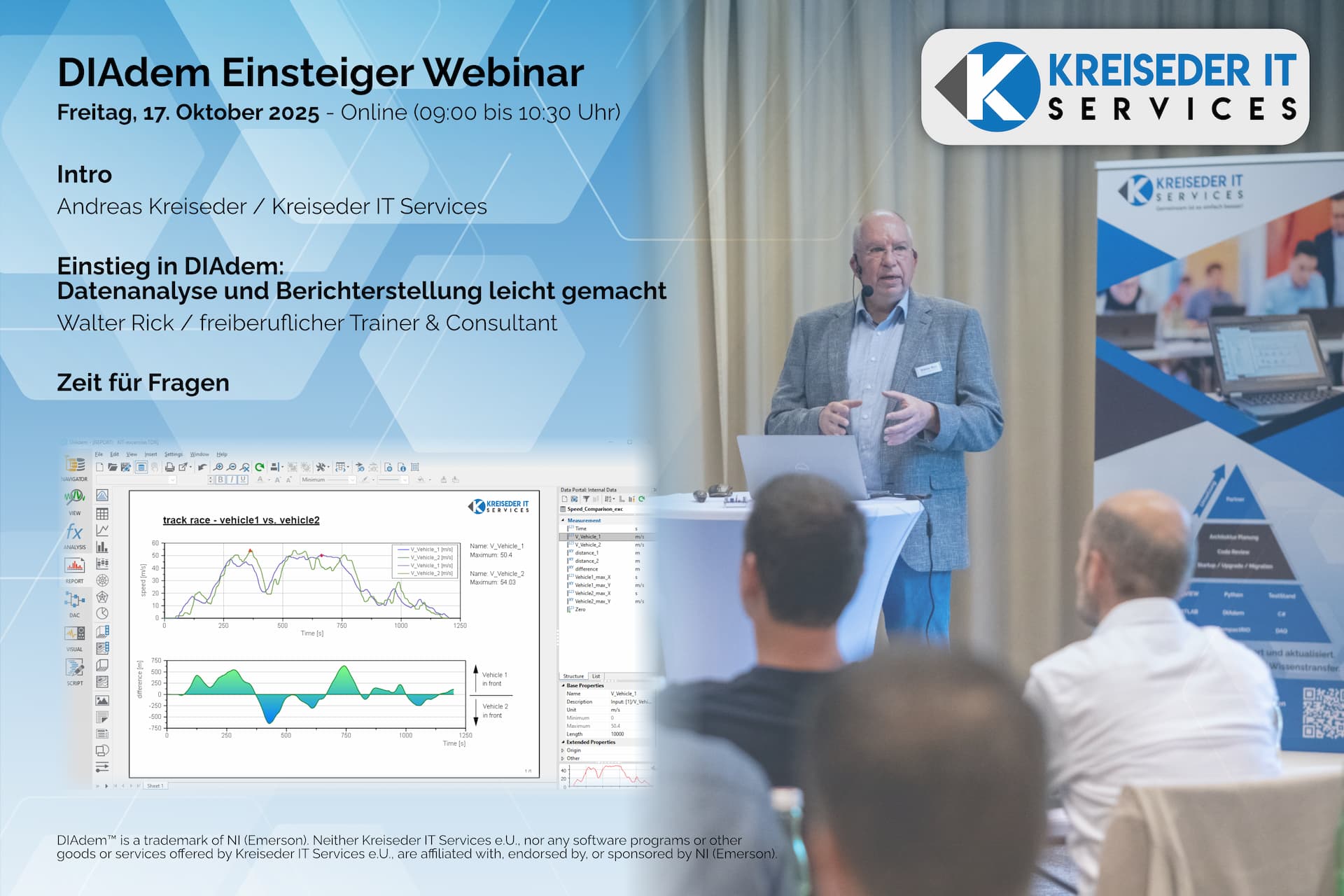 Kostenfreies DIAdem Einsteiger-Webinar
