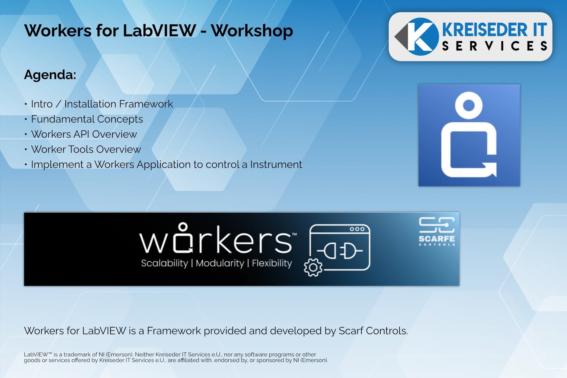 Einstieg – Workers for LabVIEW – Workshop