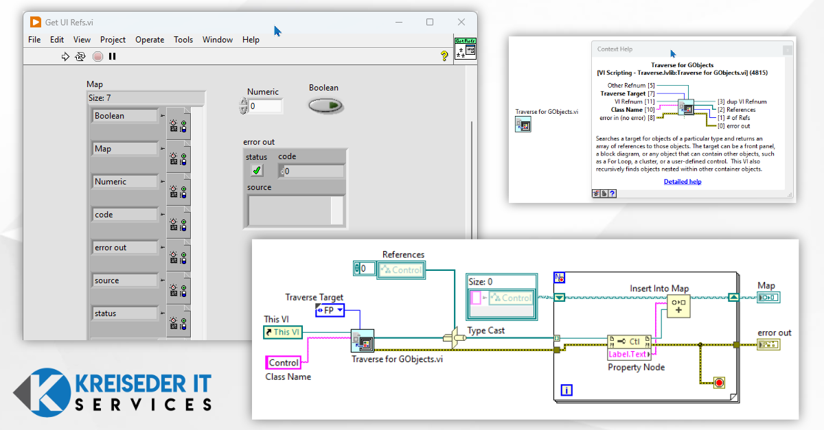 LabVIEW Traverse for GObjects (VI Scripting)