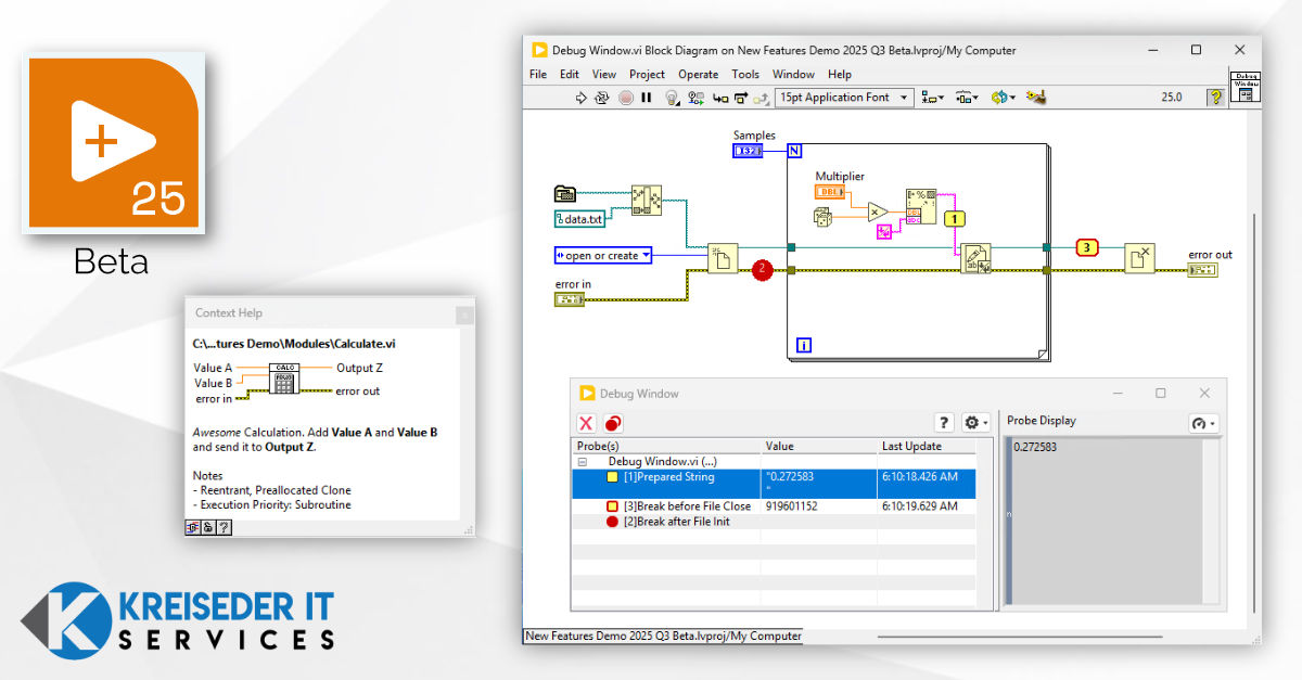 New Features in LabVIEW 2025 Q3 Beta