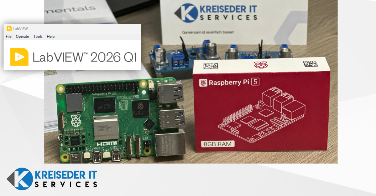 Raspberry Pi 5 with LabVIEW 2026 Q1
