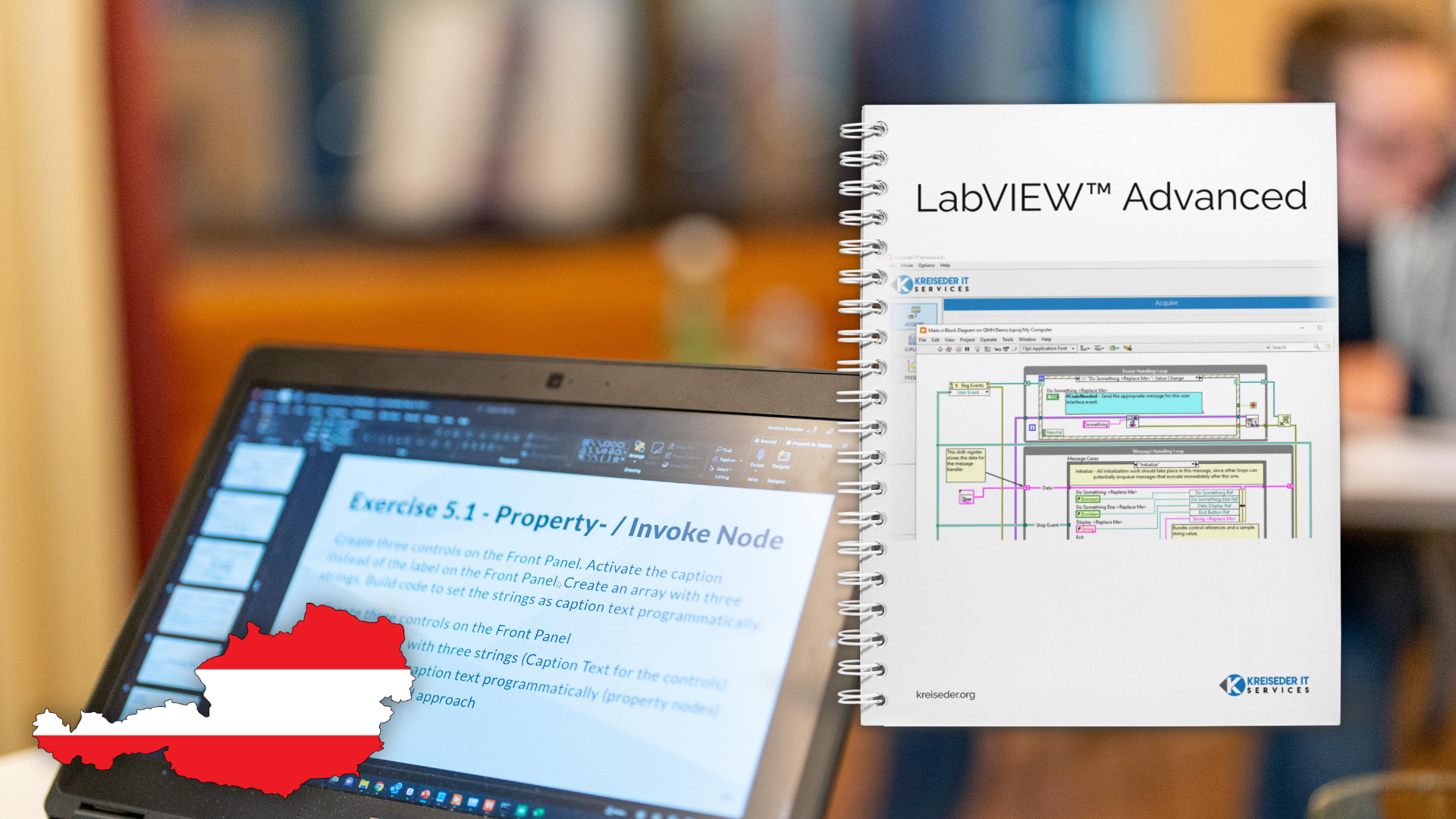 LabVIEW Advanced Schulung in Österreich - Kreiseder IT Services - LabVIEW Kenntnisse erweitern