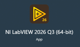 Neues LabVIEW 2026 Q3 Logo
